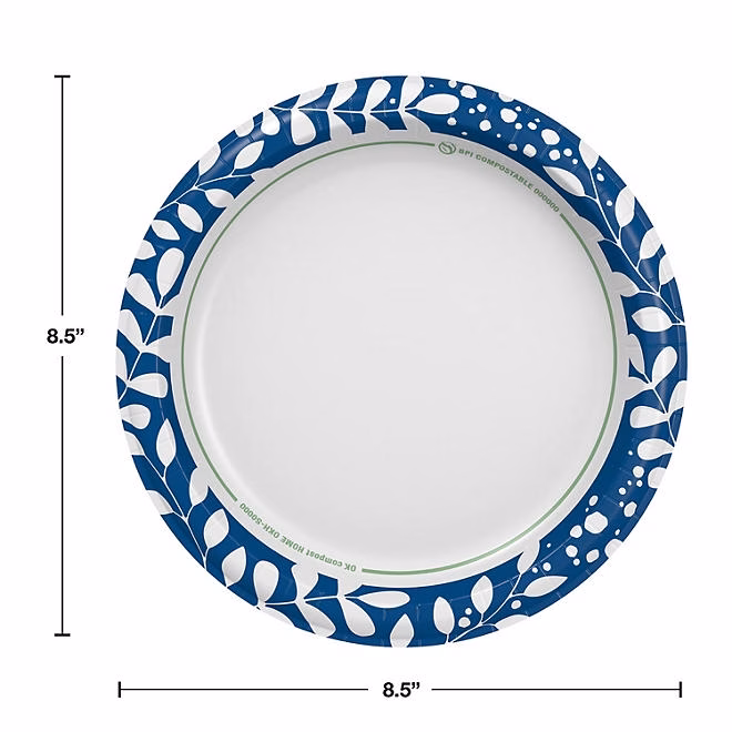 Member's Mark Ultra Lunch Paper Plates, 8.5", 300 ct. 4