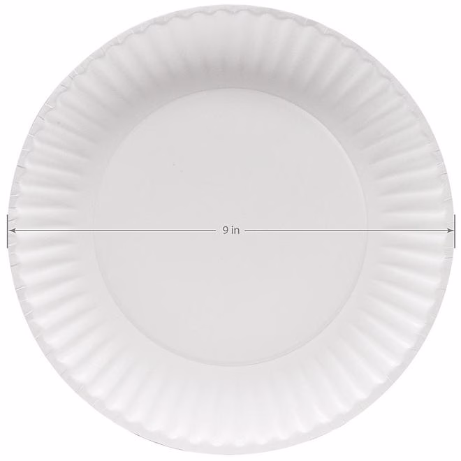 Super Strong Heavy-Duty Paper Plates, 9", 600 ct. 5