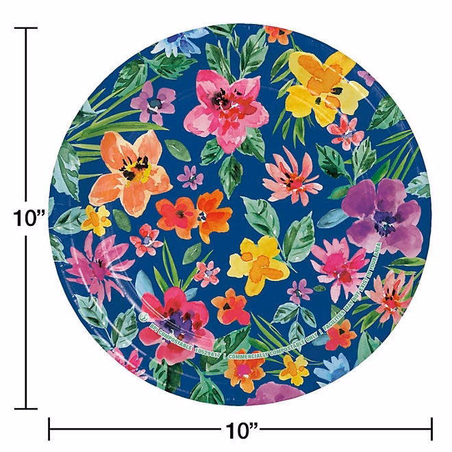 Member's Mark Spring Paper Plates, 10", 85 ct. 4