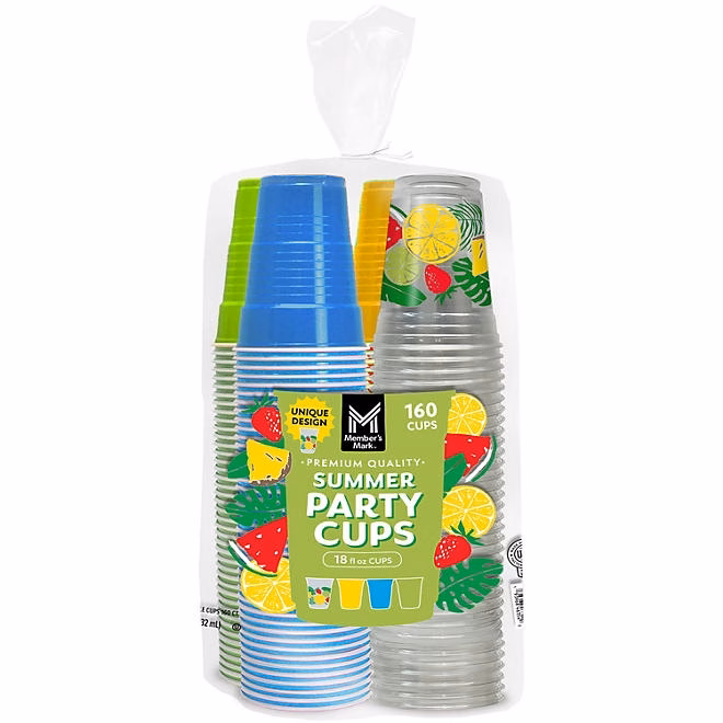 Member's Mark Premium Quality Summer Cups, 18 fl. oz., 160 ct. 3
