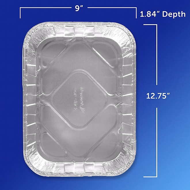 Reynolds Kitchens 13" x 9" Aluminum Cake Pans with Lids, 6 ct. 4