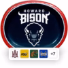 NCAA HBCU Oval Paper Plates, 10" x 12" , 50 ct., Choose Team