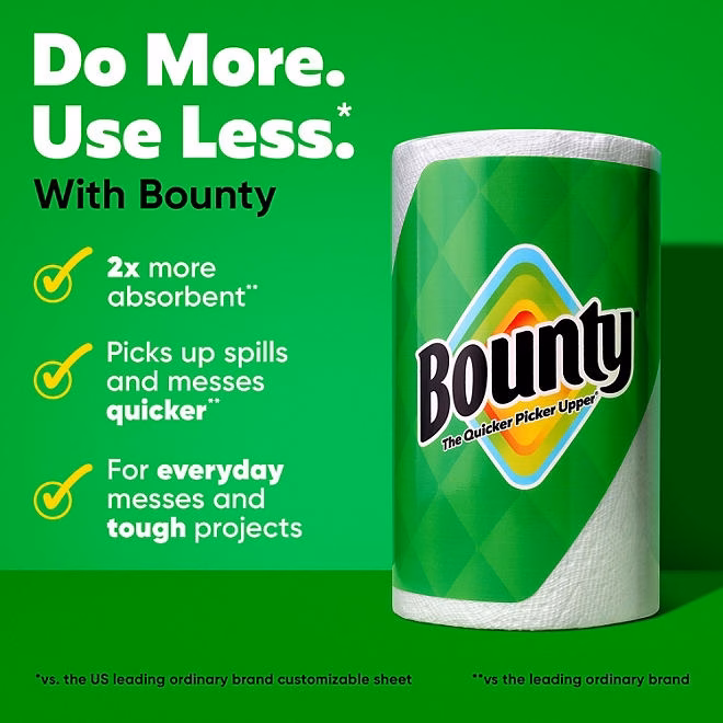 Bounty Select-A-Size 2-Ply Paper Towels, 12 rolls, 119 sheets/roll 5