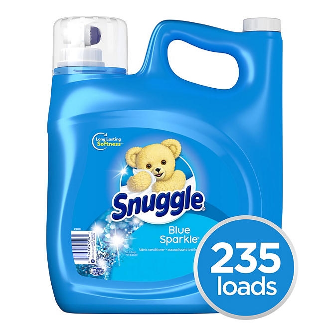 Snuggle Liquid Fabric Softener, Blue Sparkle, 235 loads, 188 fl. oz. 3