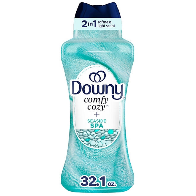 Downy Comfy Cozy In-Wash Laundry Scent Booster Beads, Seaside Spa Scent, 32.1 oz. 3