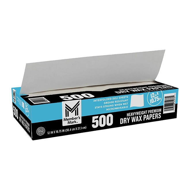 Member's Mark Heavyweight Wax Papers 12" X 10.75", 500 ct. 4
