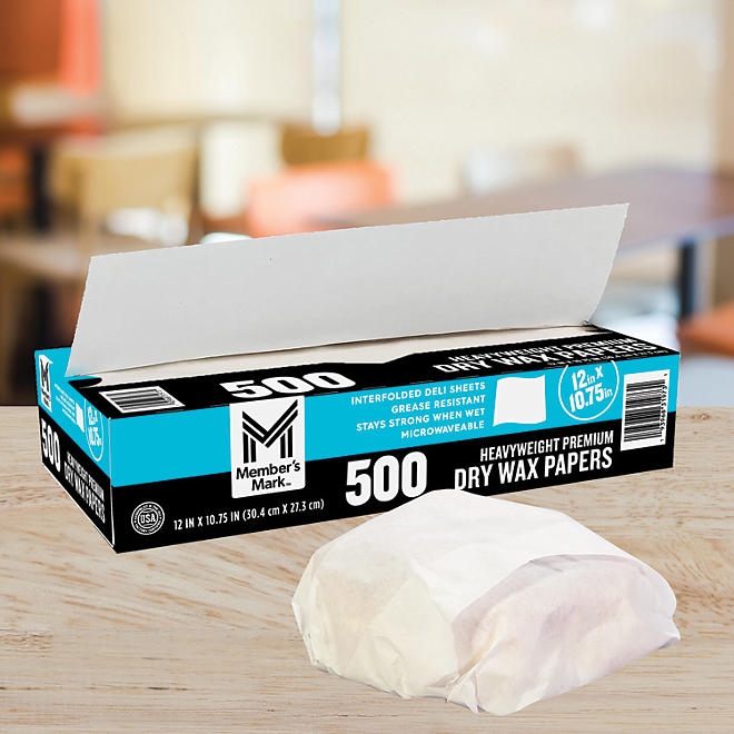 Member's Mark Heavyweight Wax Papers 12" X 10.75", 500 ct. 5