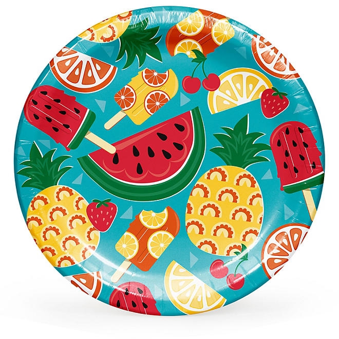 Artstyle Tasty Fruit Paper Plates and Napkins Tableware Kit, 285 ct 4