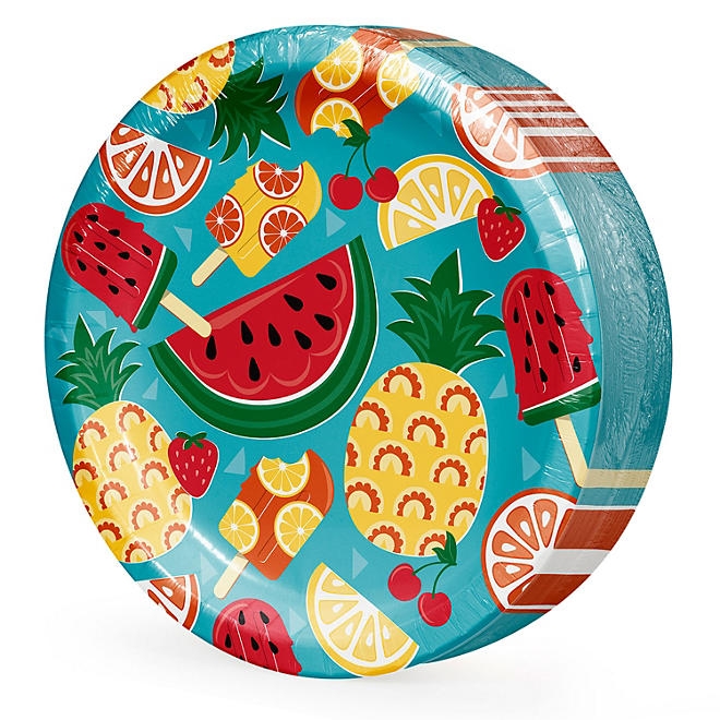 Artstyle Tasty Fruit Paper Plates and Napkins Tableware Kit, 285 ct 5