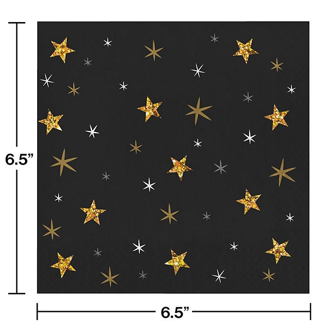 Artstyle Glittered Grad Paper Plates and Napkins Kit, 285 ct. 5