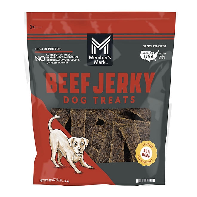 Member's Mark Beef Jerky Dog Treats, 48 oz. 3