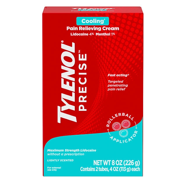 Tylenol Precise Cooling Pain Relieving Cream, 4 oz., 2 pk. 3