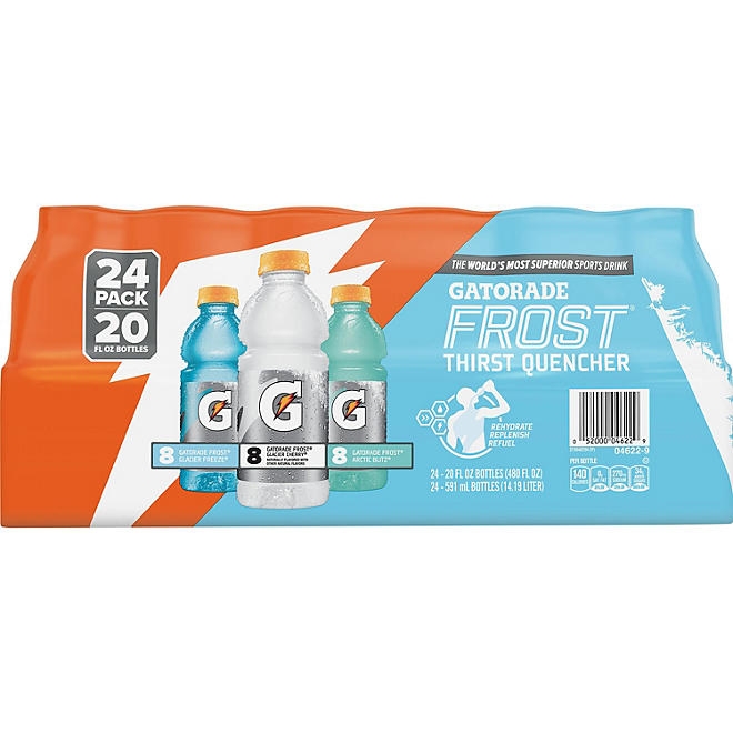 Gatorade Frost Thirst Quencher, Variety Pack 20 fl. oz., 24 pk. 3
