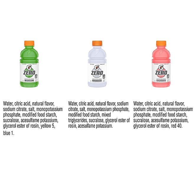 Gatorade G Zero Splash Variety Pack 12 fl. oz., 28 pk. 5