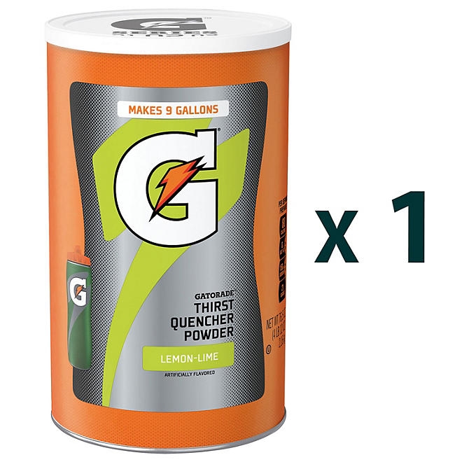 Gatorade Thirst Quencher Powder, Lemon-Lime 76.5 oz. 5