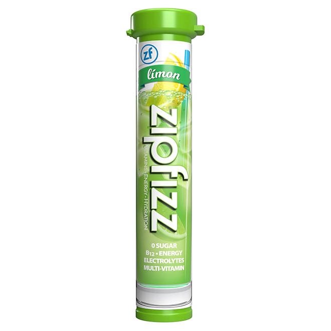 Zipfizz Energy Multi-Vitamin Hydration Drink Mix, Limon, 20 ct. 5