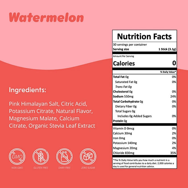 Waterboy Sugar Free Daily Hydration Electrolyte Drink Mix Variety Pack, 30 ct. 4