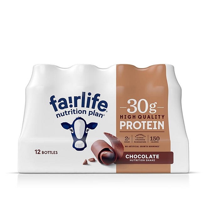 Fairlife Nutrition Plan 30g Protein Shake, Chocolate, 11.5 fl. oz., 12 pk. 3