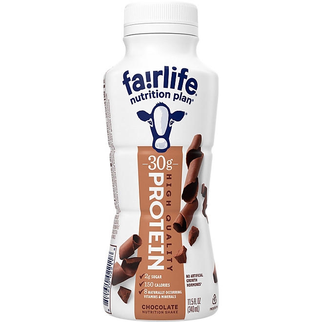 Fairlife Nutrition Plan 30g Protein Shake, Chocolate, 11.5 fl. oz., 12 pk. 5