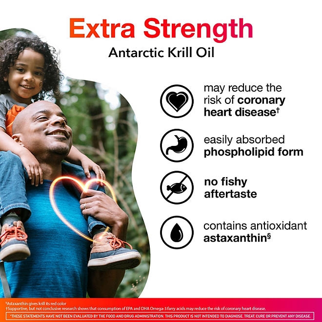 MegaRed Omega-3 Krill Oil Supplement Softgels, 500mg, 90 ct. 5