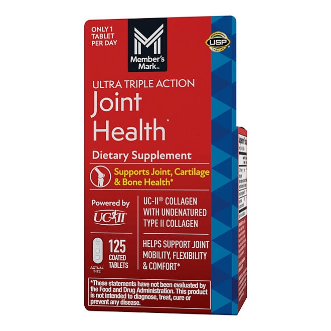 Member's Mark Ultra Triple Action Joint Health Tablets, 125 ct. 3
