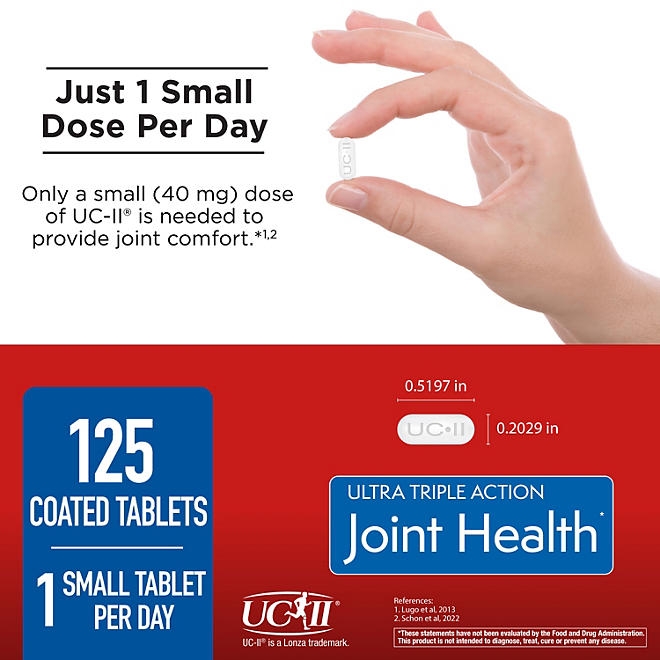 Member's Mark Ultra Triple Action Joint Health Tablets, 125 ct. 5