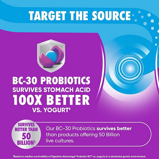 Digestive Advantage Daily Probiotic Gummies, 120 ct. 4