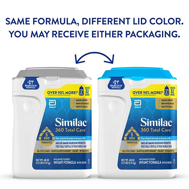 Similac 360 Total Care Infant Formula, 40 oz. 4