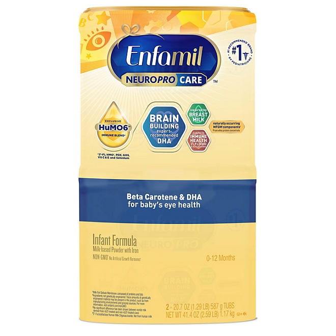 Enfamil NeuroProCare Infant Formula, 20.7 oz., 2 pk. 3