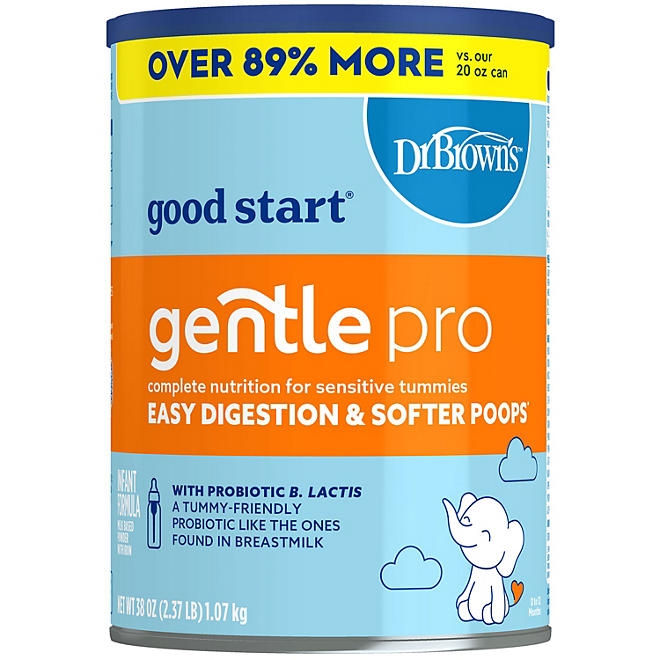 Dr. Browns, Good Start GentlePro Infant Formula with Iron, 38 oz. 3
