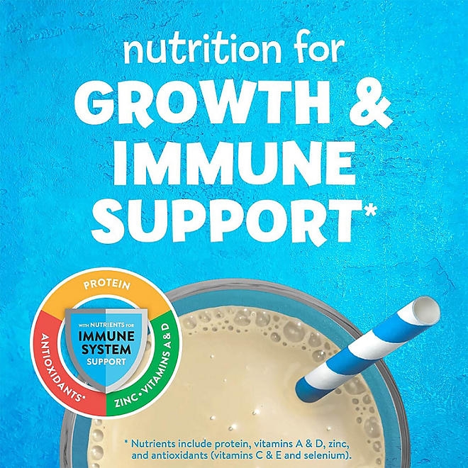 PediaSure Grow and Gain Nutritional Shake with Fiber for Kids, Vanilla, 8 fl. oz., 24 pk. 4
