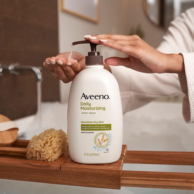 Aveeno Daily Moisturizing Body Wash, 33 fl. oz., 2 pk. 5