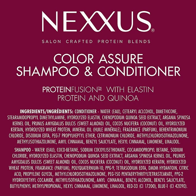 Nexxus Color Assure Shampoo and Conditioner, 32 fl. oz., 2 pk. 4