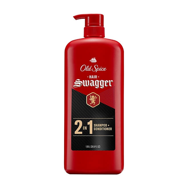 Old Spice Swagger 2-in-1 Shampoo and Conditioner, 39.9 fl. oz. 3