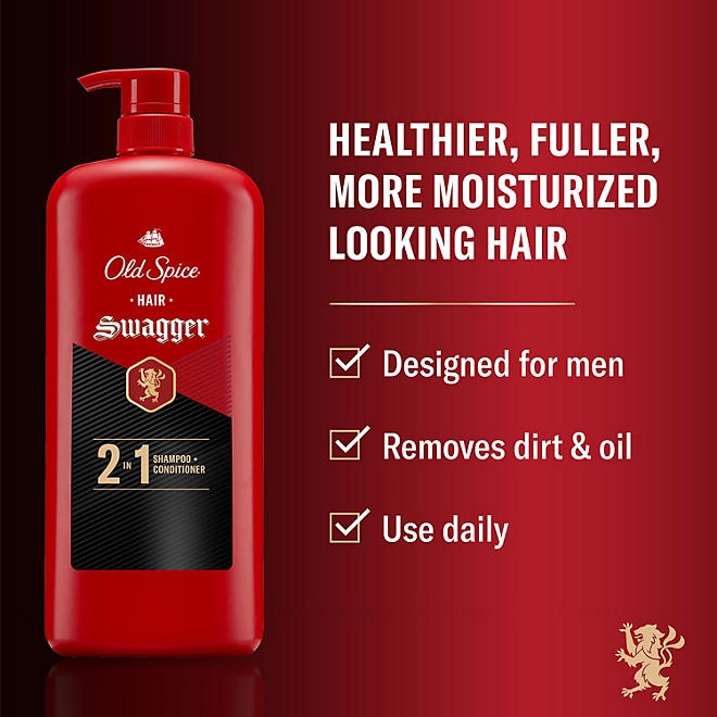 Old Spice Swagger 2-in-1 Shampoo and Conditioner, 39.9 fl. oz. 5