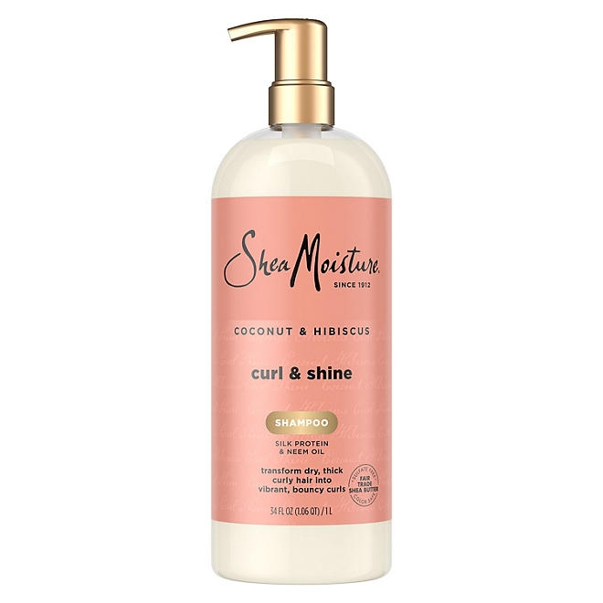 Shea Moisture Coconut Hibiscus Shampoo, 34 fl. oz. 3