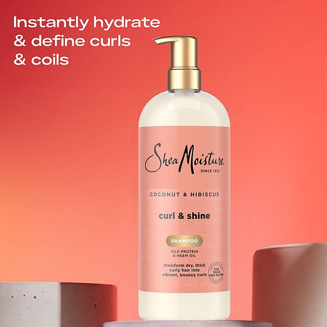 Shea Moisture Coconut Hibiscus Shampoo, 34 fl. oz. 5