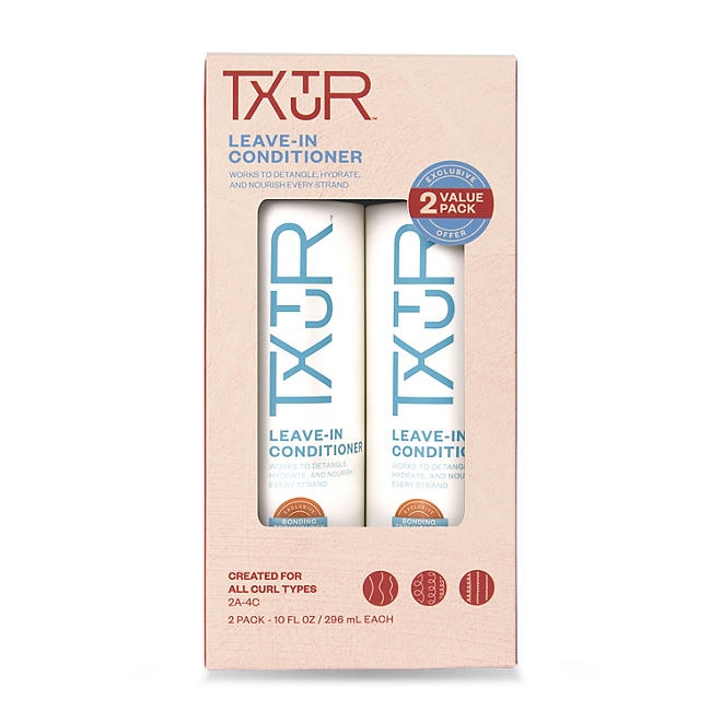 TXTUR Leave-In Conditioner, 10 fl. oz., 2 pk. 3