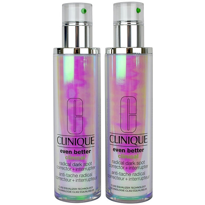 Clinique Even Better Clinical Radical Dark Spot Corrector + Interrupter, 3.4 fl. oz., 2 pk. 3