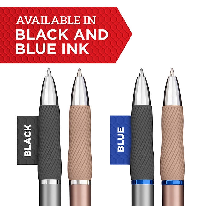 Sharpie Metal Barrel S-Gel Pens, 6-Pack, Medium Point 0.7mm 4