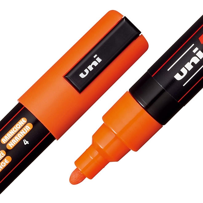 Uni POSCA PC-5M Water-Based Paint Markers, Medium Point (1.8-2.5mm), Assorted Colors, 16 Pack 5