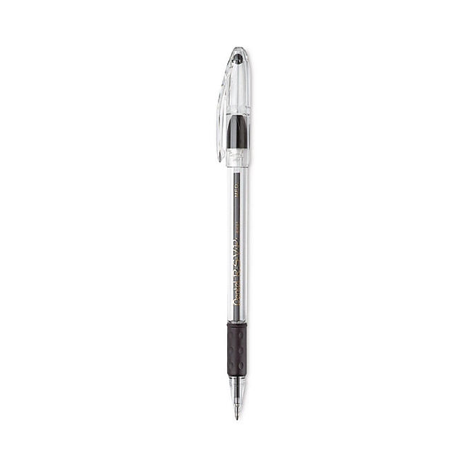 Pentel - R.S.V.P. Ballpoint Stick Pen, Black Ink, Medium - 24 per Pack 4