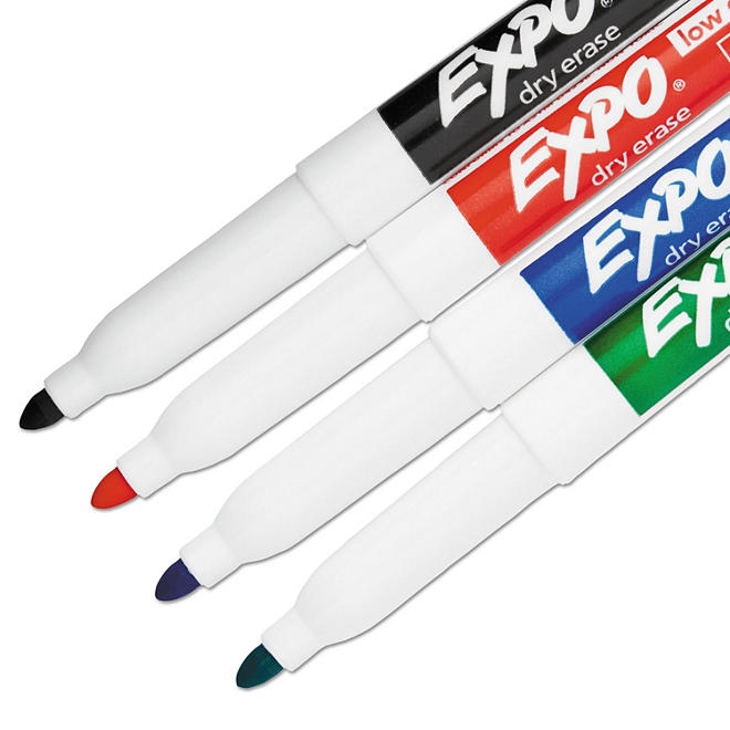 EXPO Low Odor Dry Erase Markers, Fine Tip - Office Pack, Assorted Colors, 36/Pack 5