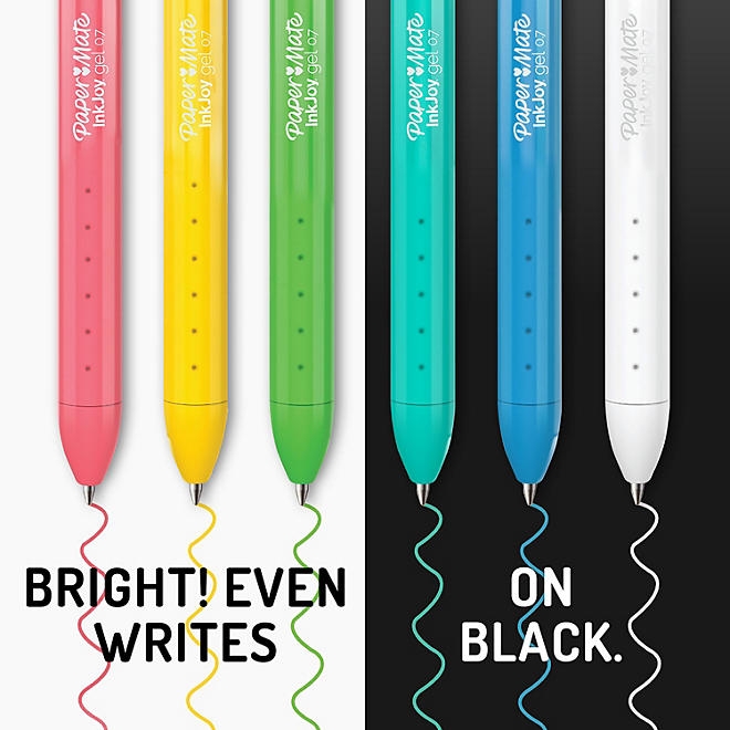 Paper Mate InkJoy Gel Pens, Medium Tip, Assorted Colors, 15 Count 5