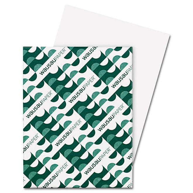 Wausau - Exact Index Card Stock, 90lb, 94 Bright, White - 250 Sheets 3