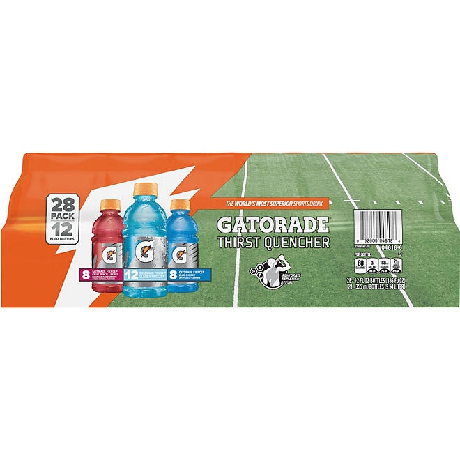Gatorade Thirst Quencher Sports Drinks Turf Variety Pack, 12 fl. oz., 28 pk. 3