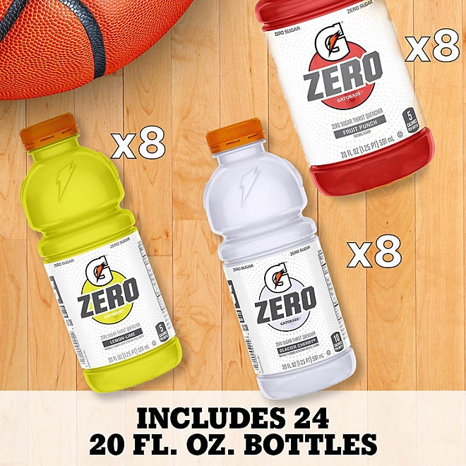 Gatorade Zero Thirst Quencher Variety Pack 20 fl. oz., 24 pk. 5