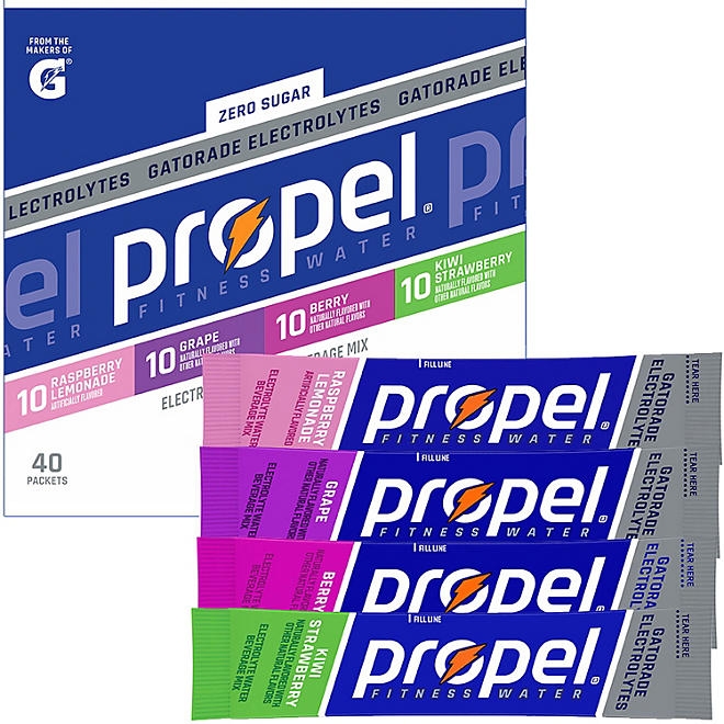 Propel Powder Variety Pack, 0.08 oz., 40 pk. 3