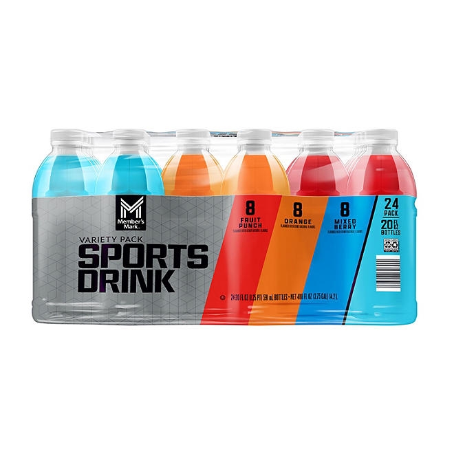 Member's Mark Sports Drink Variety Pack 20 fl. oz., 24 pk. 3