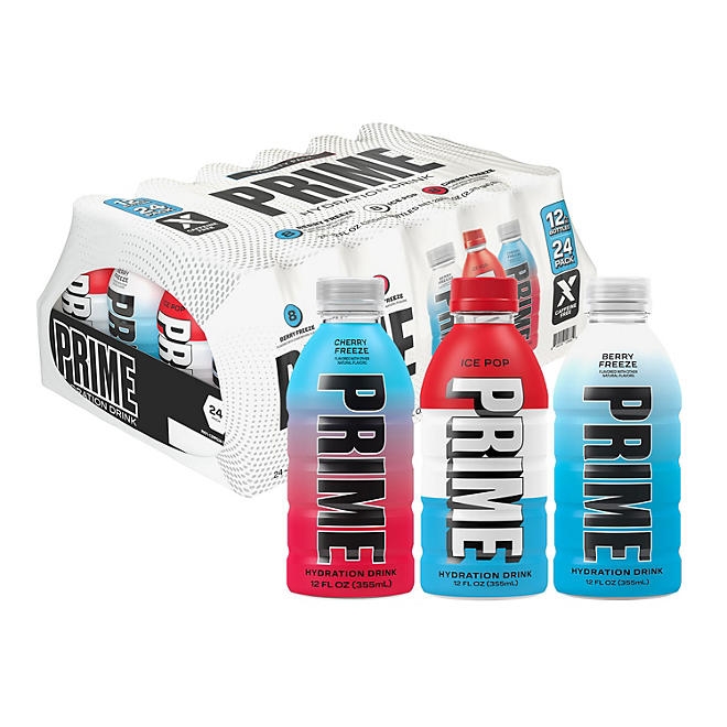 Prime Hydration Drink Variety Pack, 12 fl. oz., 24 pk. 3